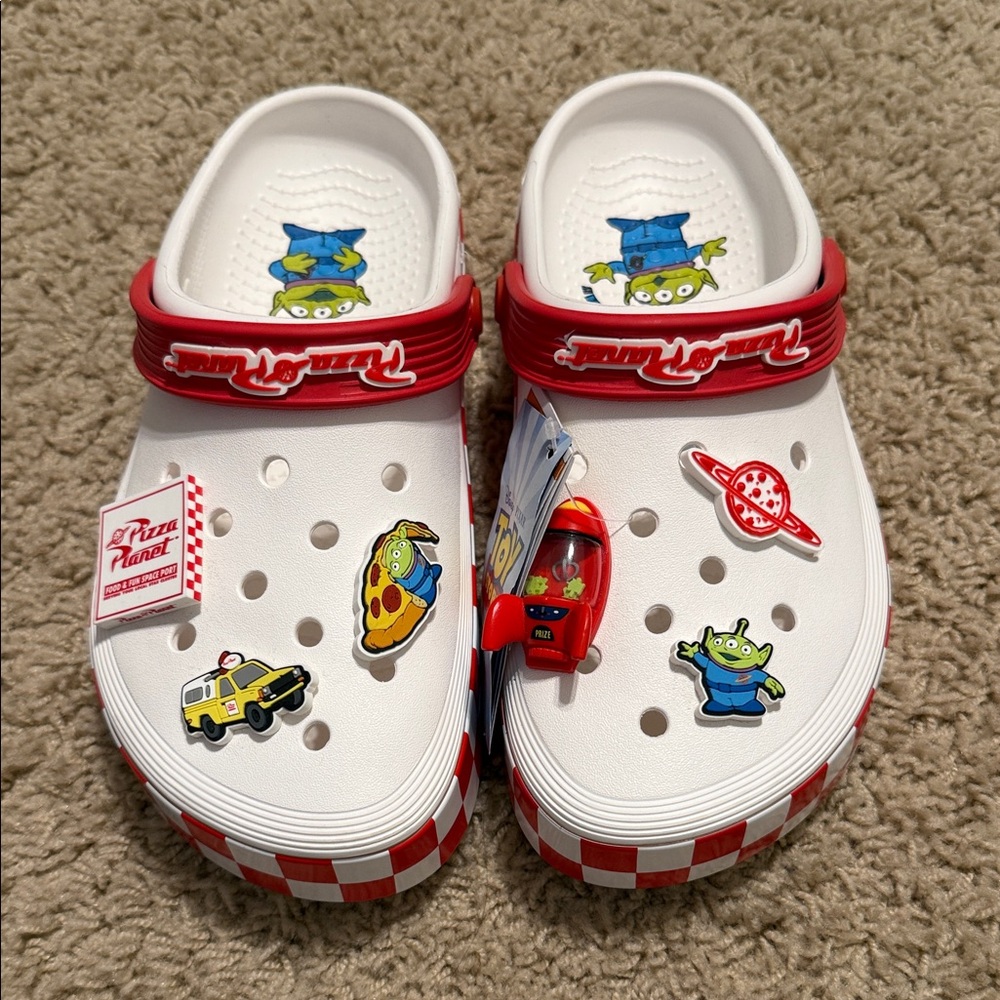 Toy Story Crocs Pizza Planet Off-Court Clog